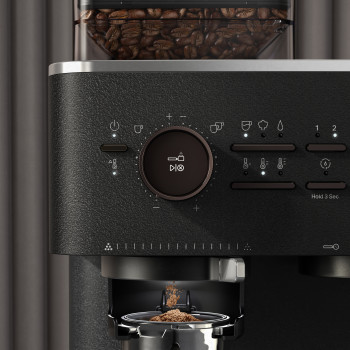 KitchenAid Semi Automatic Espresso Machine with Burr Grinder 5KES6551 image 3